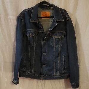 Men's Levi Denim Jacket in Classic Blue